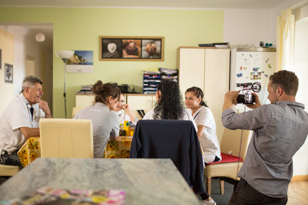 intensivpflege team filmdreh
